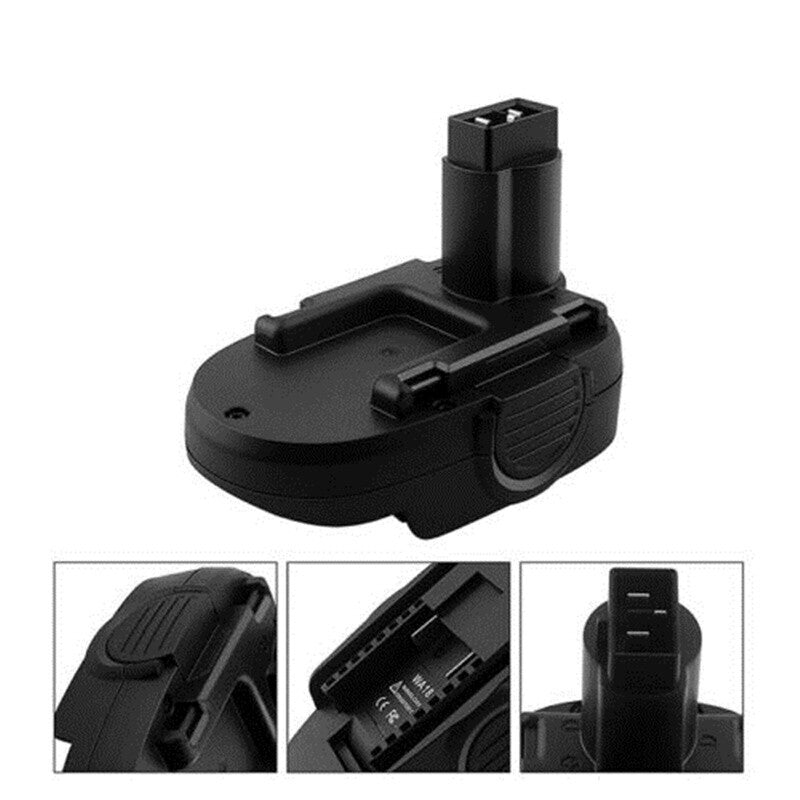 Battery Adapter for Worx 20V Li-ion Battery to 18V Ni-Mh Cordless Power Tool MU