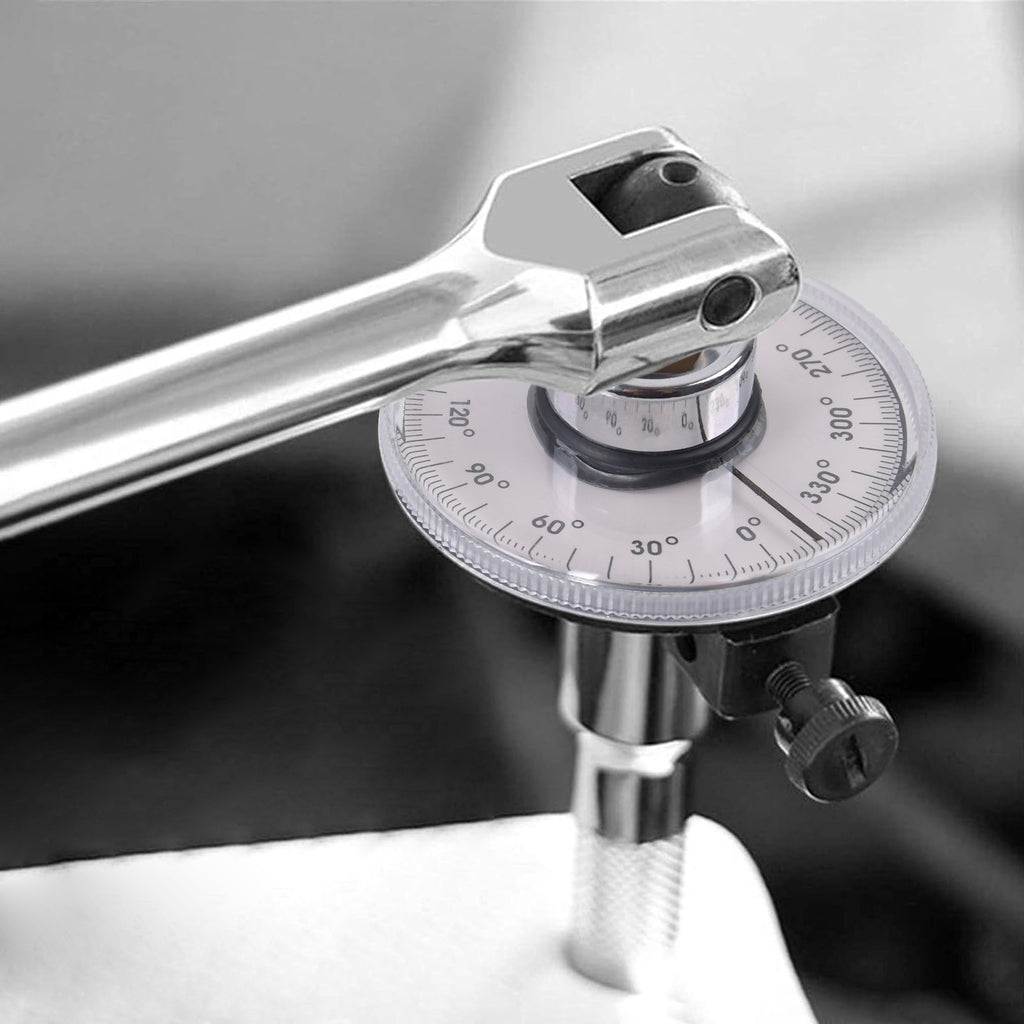 Professional Torque Angle Gauge Easy Read Face For Socket Ratchets 1/2" Drive UK