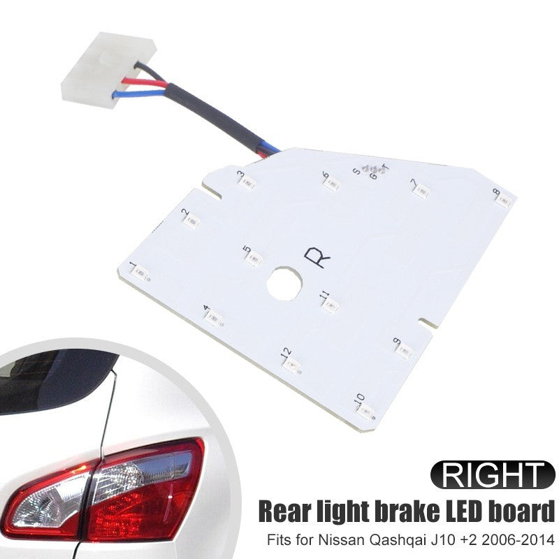 Left/Right Rear Brake Light LED Board B003339B B003338B For Nissan Qashqai J10+2