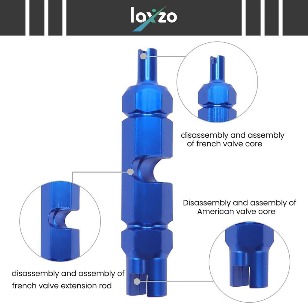 Replacement VALVE CORE REMOVER TOOL &Valves For Presta MTB Road Tubeless Cycle