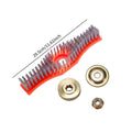 Lawn Mower Brush Head Broom Head Cleaning Brush for Patio Cleaning Floor.*