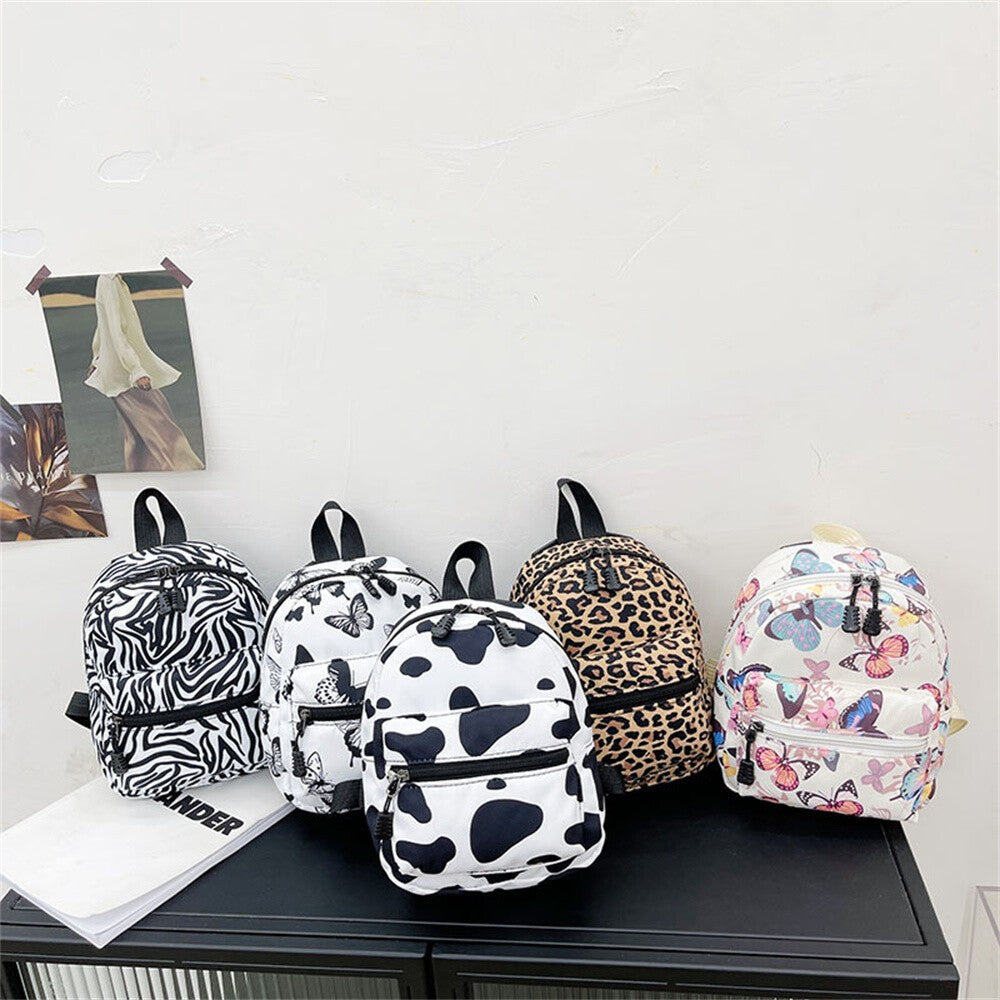 Women Ladies Small Mini School Backpack Travel Cute Canvas Shoulder Bag Rucksack