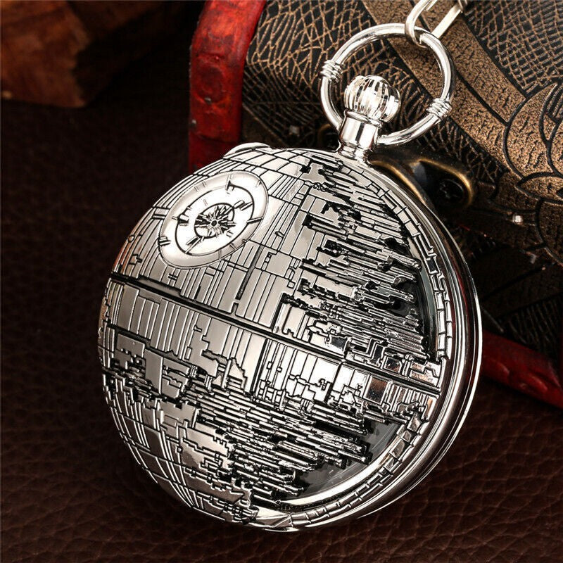 Steampunk Stars Wars Series Musical Pocket Watch Fob Chain Music Watches Gifts