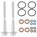 Fuel Injector Ring Washer Seals Bolts Injector Kit for VW Caddy Golf Audi A1 A3