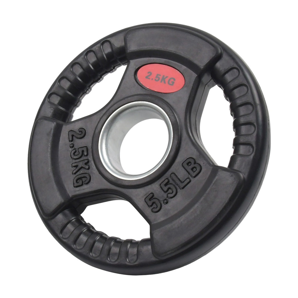 Weight Plates Set Pair Cast-Iron 2" Hole Disc Dumbbell Olympic Barbell Weights