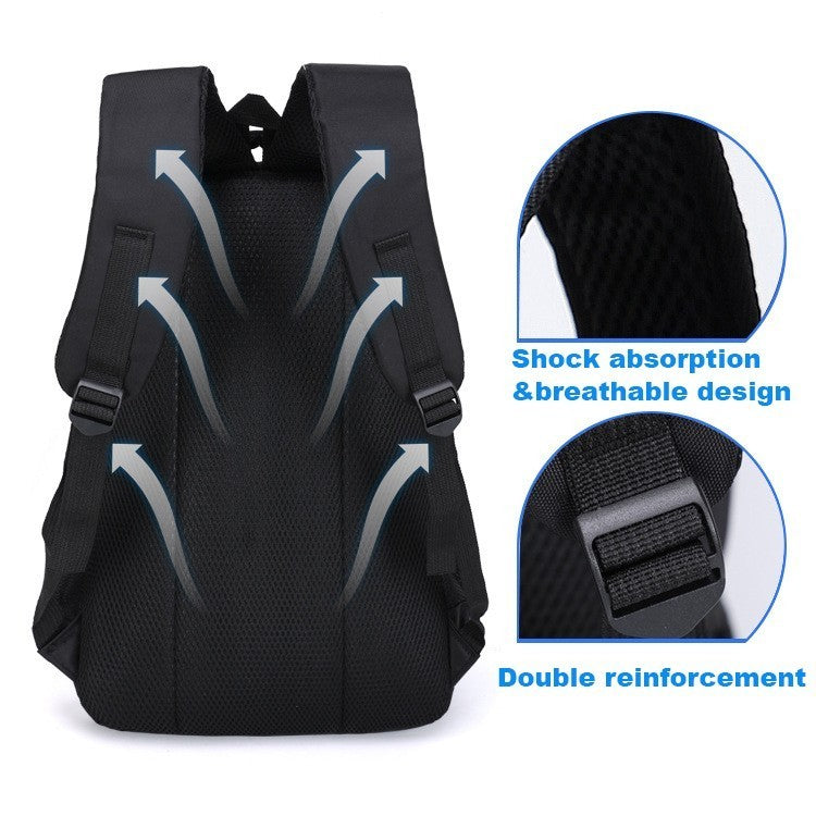 Men Women Laptop Backpack Waterproof Large Travel Rucksack School Shoulder Bag