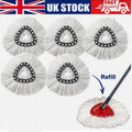 Replacement for Vileda Mop Heads Refill Turbo Microfibre Spin Mop Easy Wring