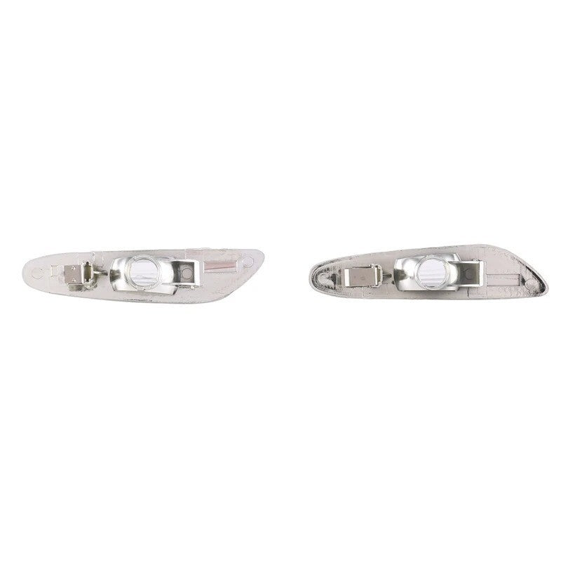 2x Clear Lens Side Indicator Repeater Light For BMW 5-Series E60E612004-2009