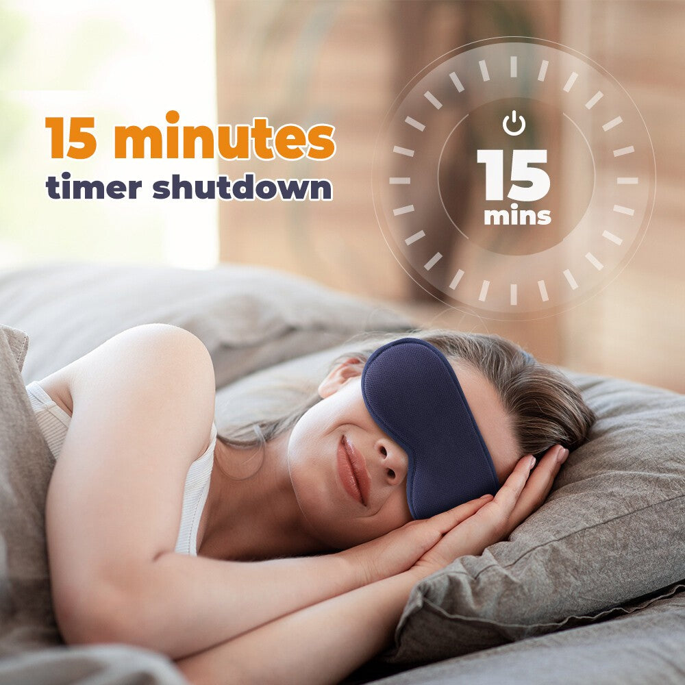 Rechargeable Electric Heated Eye Mask Warm Eye Compress for Dry Eyes Blepharitis