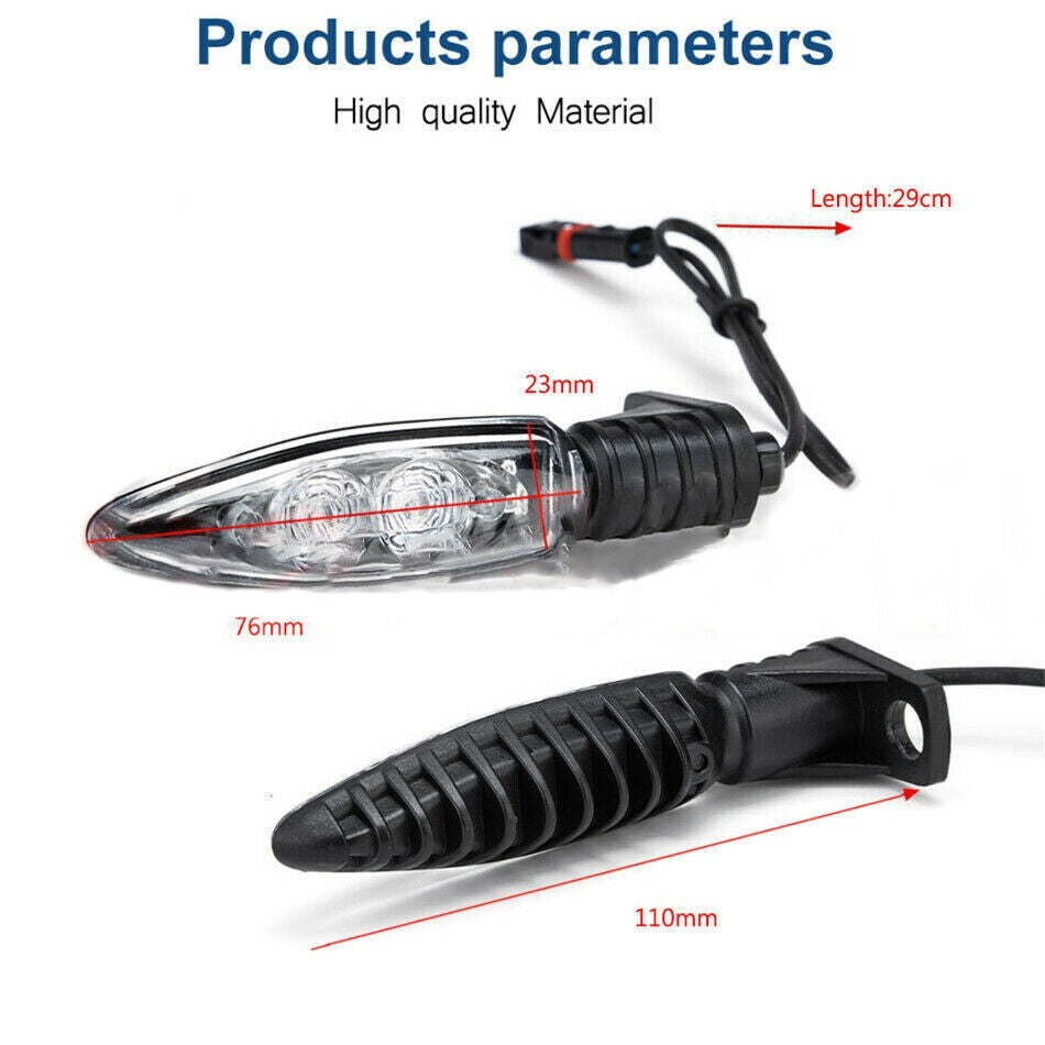 Fit For S1000RR S1000XR S1000R HP4 Front Turn Signal Indicator Blinker LED Light
