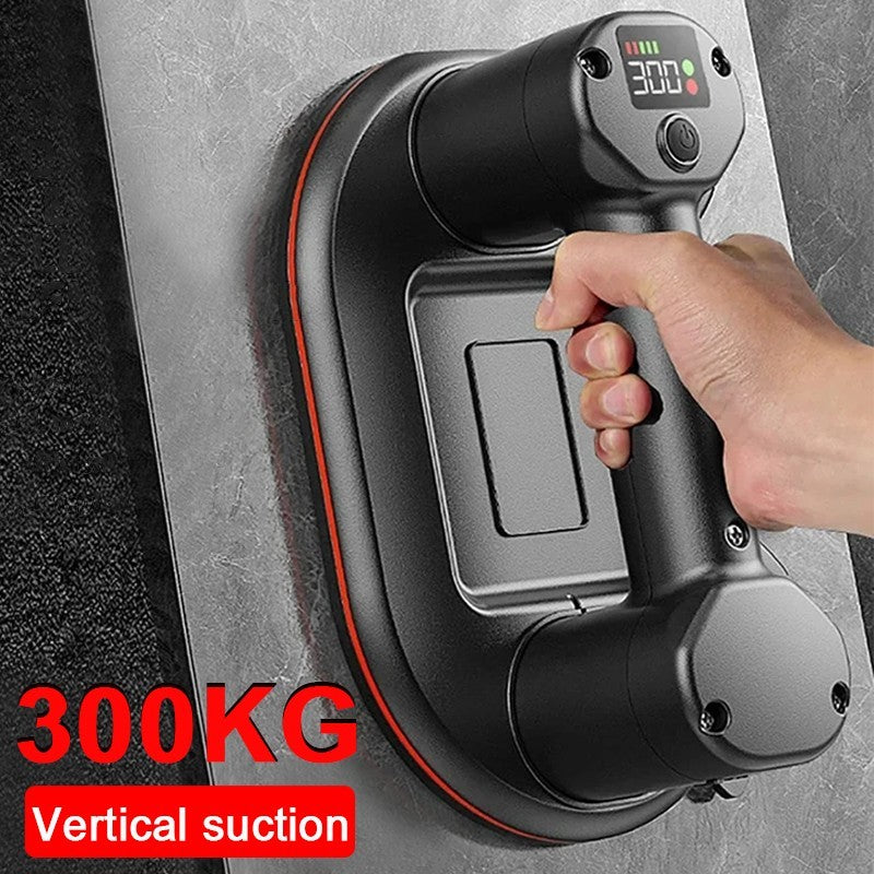 Heavy Lifter Electric Vacuum Suction Cup Glass Tile Air Pump Lifting Tool 300KG