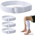 4Pcs Adjustable Anti-Slip Catheter Leg Bag Straps w/ Silicone Grip Post-Surgery