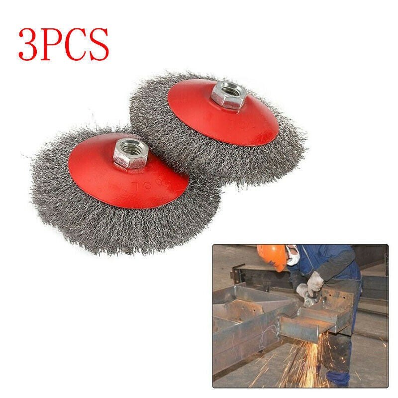 Stainless Steel Wire Brush For Angle Grinder Rotary Die Grinder Removal Wheel
