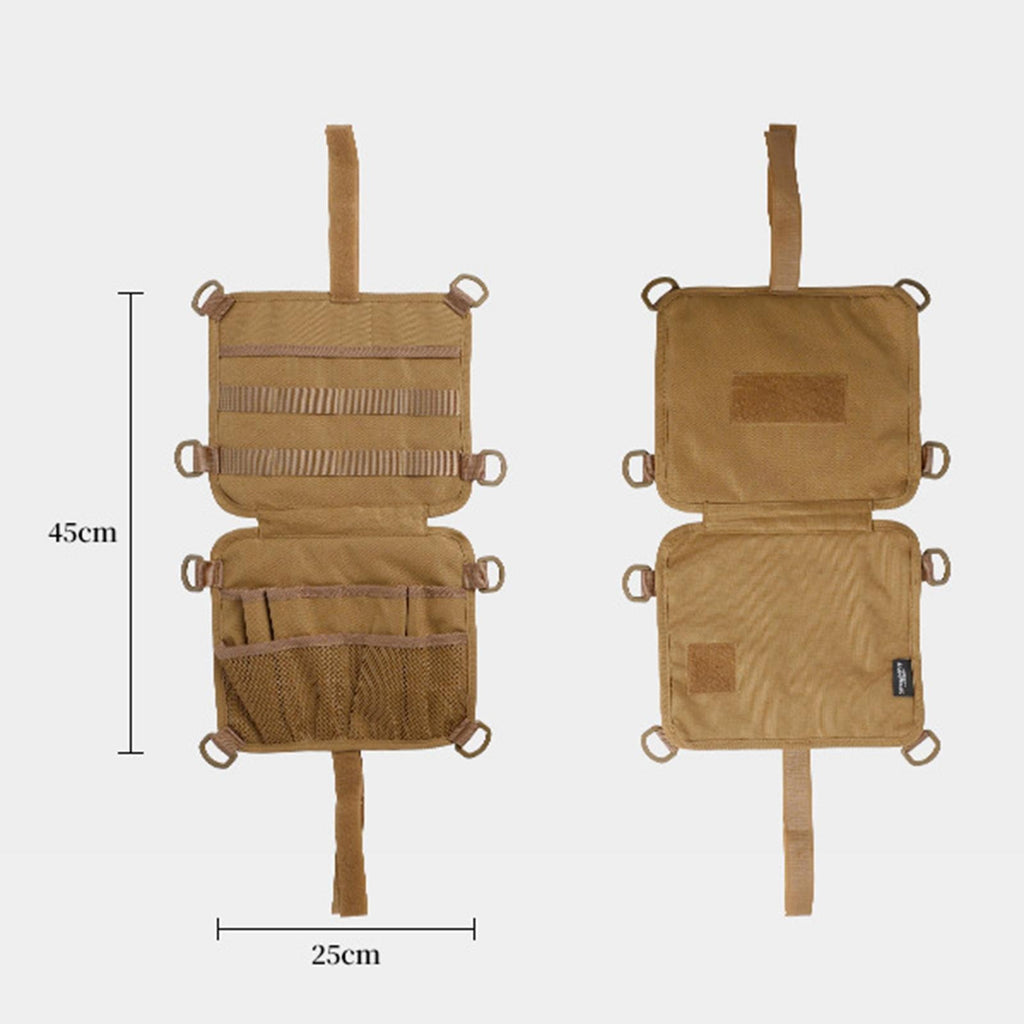 Camping Chair Armrest Bag 600D Oxford Cloth Multifunctional Cover Type Chair