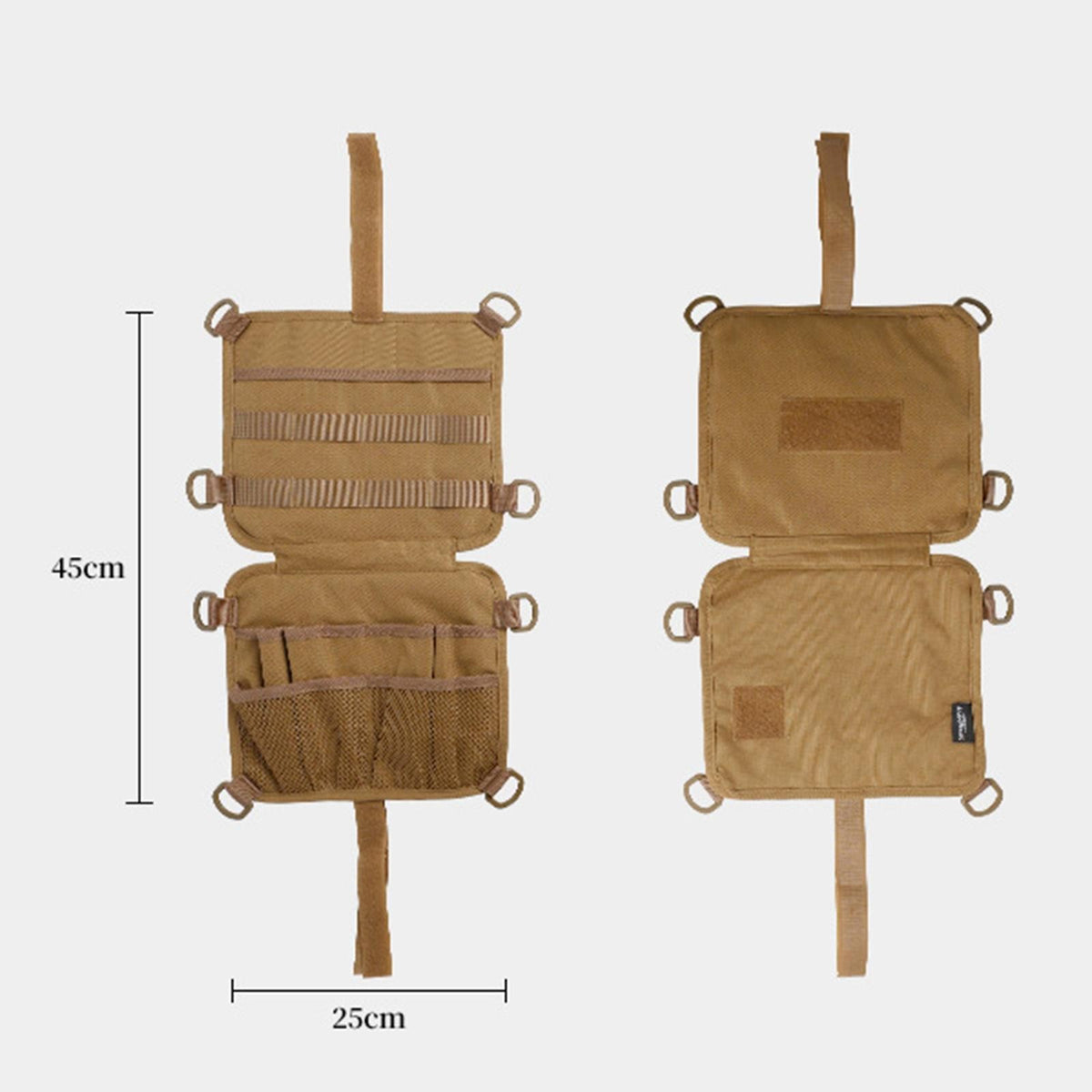Camping Chair Armrest Bag 600D Oxford Cloth Multifunctional Cover Type Chair