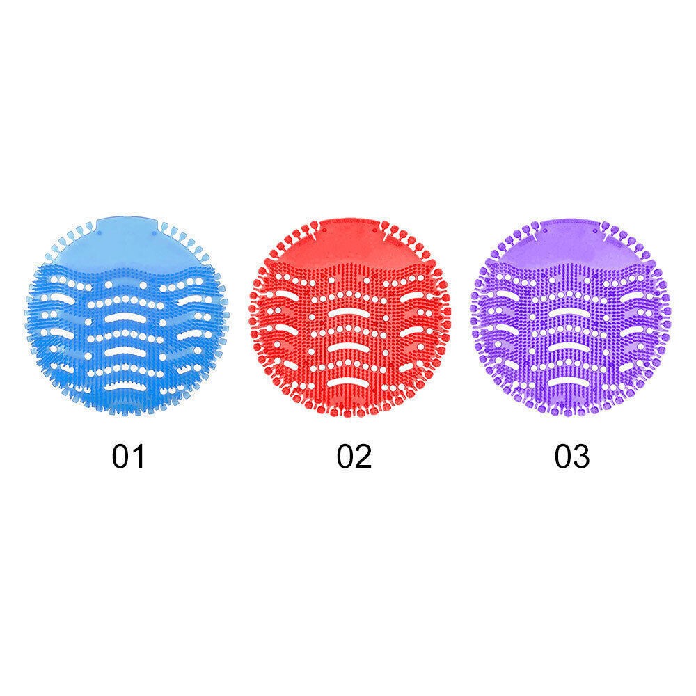10Pcs Urinal Screen Mat Pad Deodoriser Anti Splash Toilet Fresh Fragrance UK