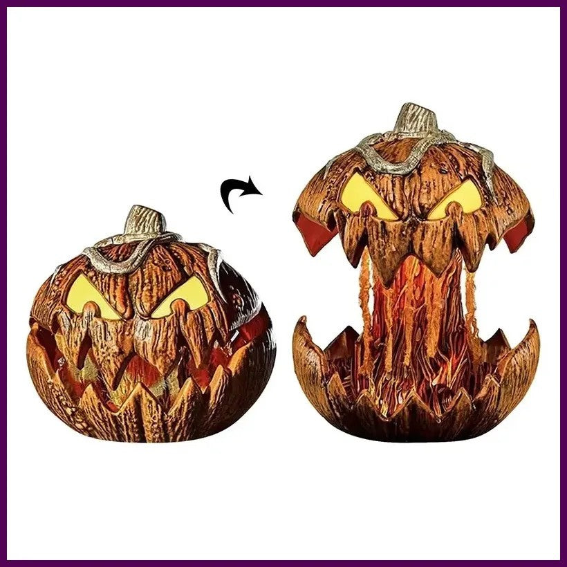 2025 New Halloween Pumpkin Noise Activated Pumpkin Animated Talking Pumpkin.*