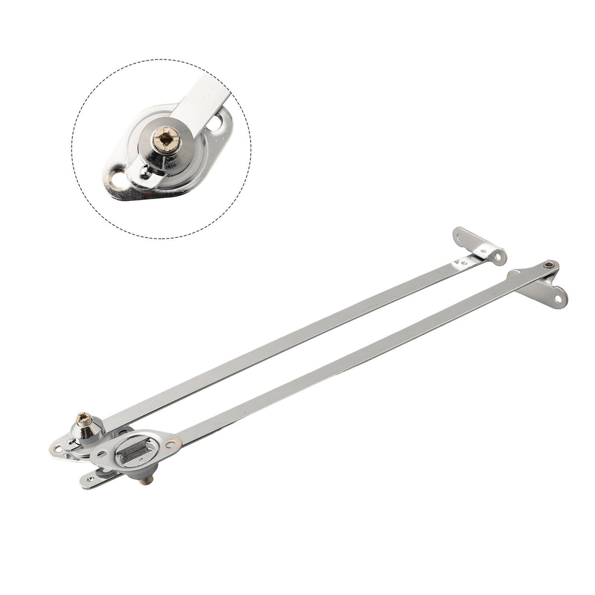 2 pcs Cabinet Cupboard Door Flap Stay Hinge Down Drop Lid Support Sliding Rail