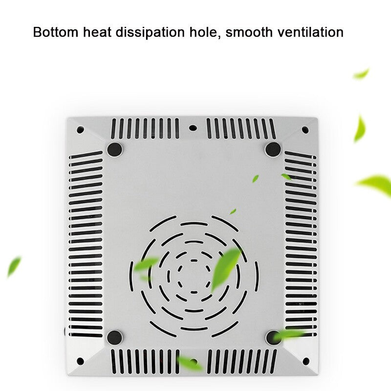 80W Nail Dust Collector Machine Nail Vacuum Dust Extractor Suction Fan UK Plug