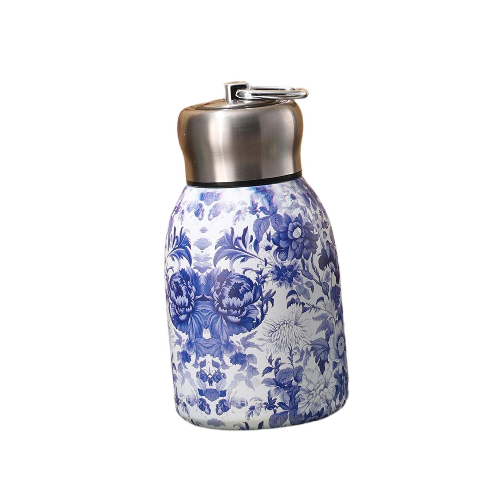 304 Stainless Steel Water Bottle 300ml Coffee Mug Outdoor Travel Office