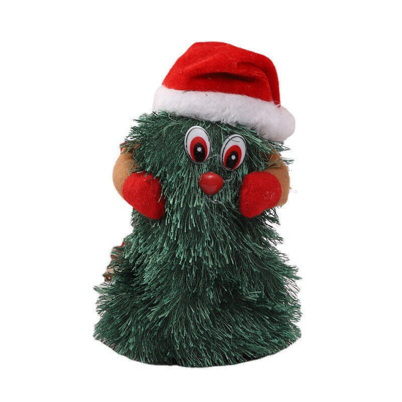 Christmas Tree Toys Dancing Singing 360 Degree Electric Rotation Kids Xmas Gift