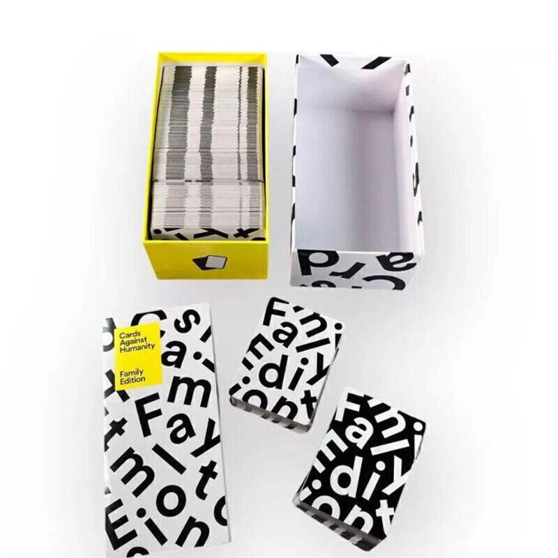 Family Edition New Cards Against Humanity Deck Card Games Game Dedicated Gift