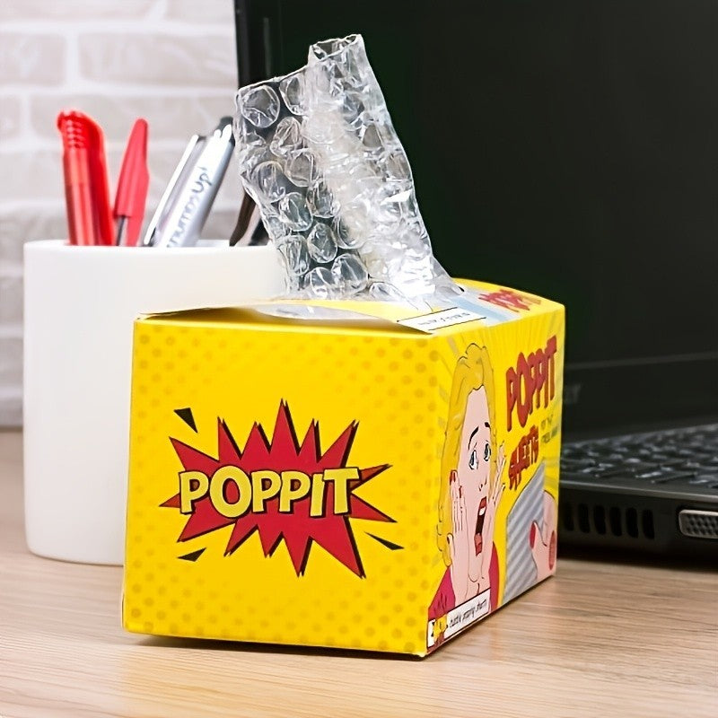 Take it easy! Bubble Paper Desktop relaxation tool bubble wrap Relieve stress