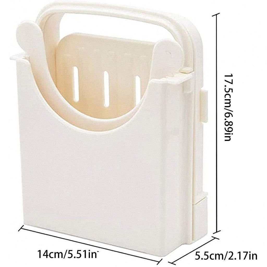 Bread Slicer Foldable Toast Slicer Adjustable Toast Slicing Machine