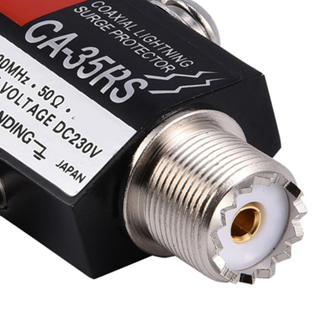 CA-35RS Coaxial Lightning Surge Protector Arrester Male To Female UHF Connector