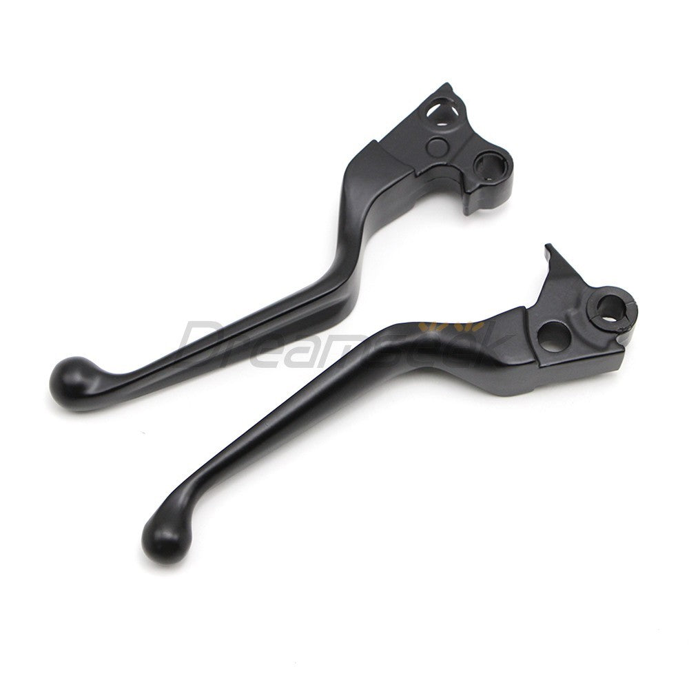 Clutch Lever Brake Lever for Harley Sportster 96-03 Softail 11-14 Black