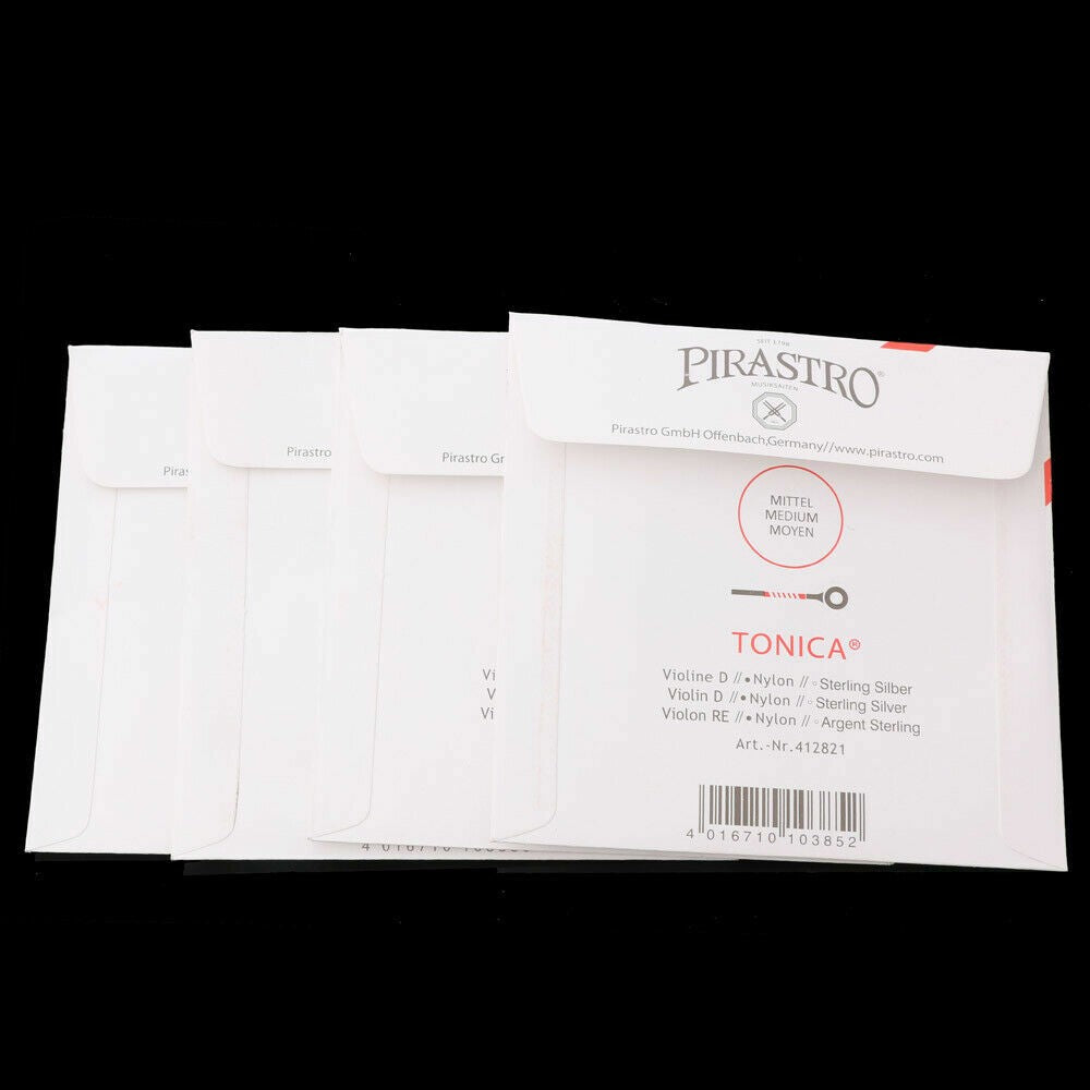 Pirastro Tonica Silver Violin Strings String 4/4 4 pcs/set UK STOCK