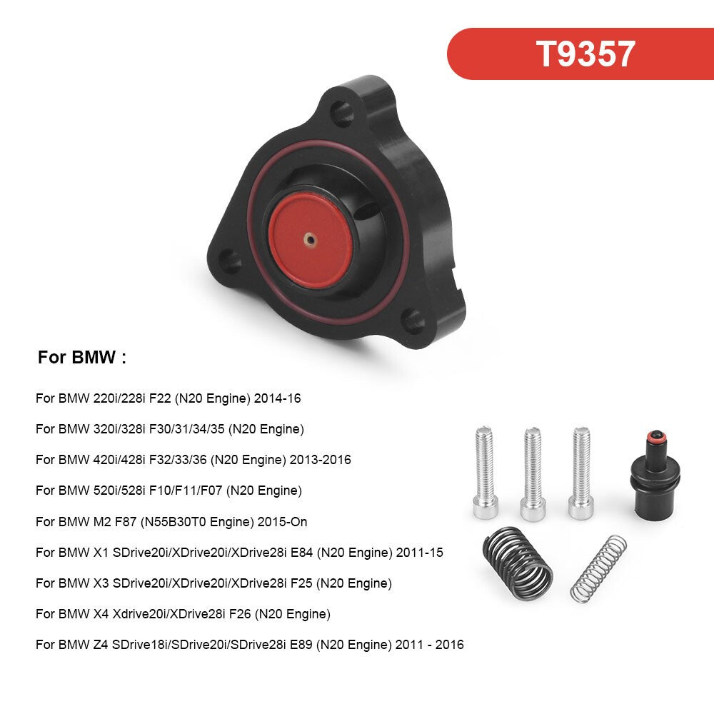 T9357 Performance Turbo Diverter Blow Blow Off Valve for BMW N20 Engine Vehicle