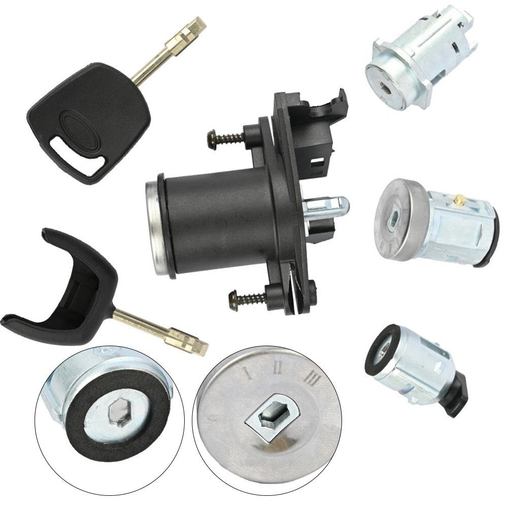 For Ford For Fiesta V 2001 2008 Ignition Lock Kit Door Lock And Trunk Lid Lock