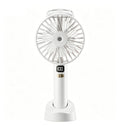 Portable Small Handheld Misting Fan - 3 Speed 22*10.4*4.1 cm