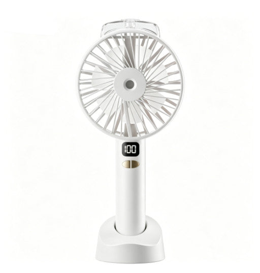 Portable Small Handheld Misting Fan - 3 Speed 22*10.4*4.1 cm