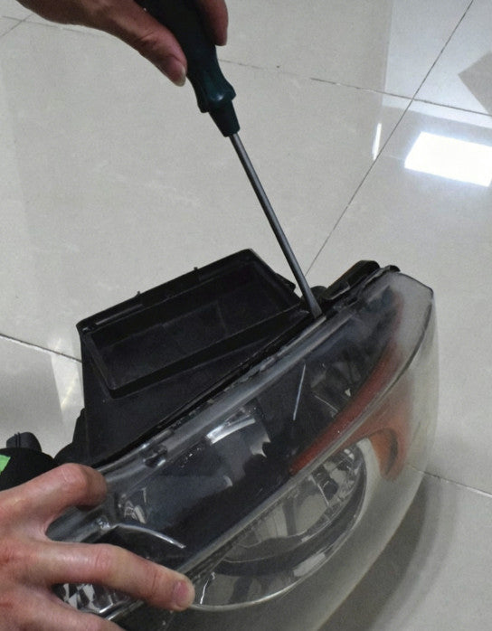Headlight Retrofit Cutoms Tool Disassembly Housing Remove Cold Melt Glue Sealant