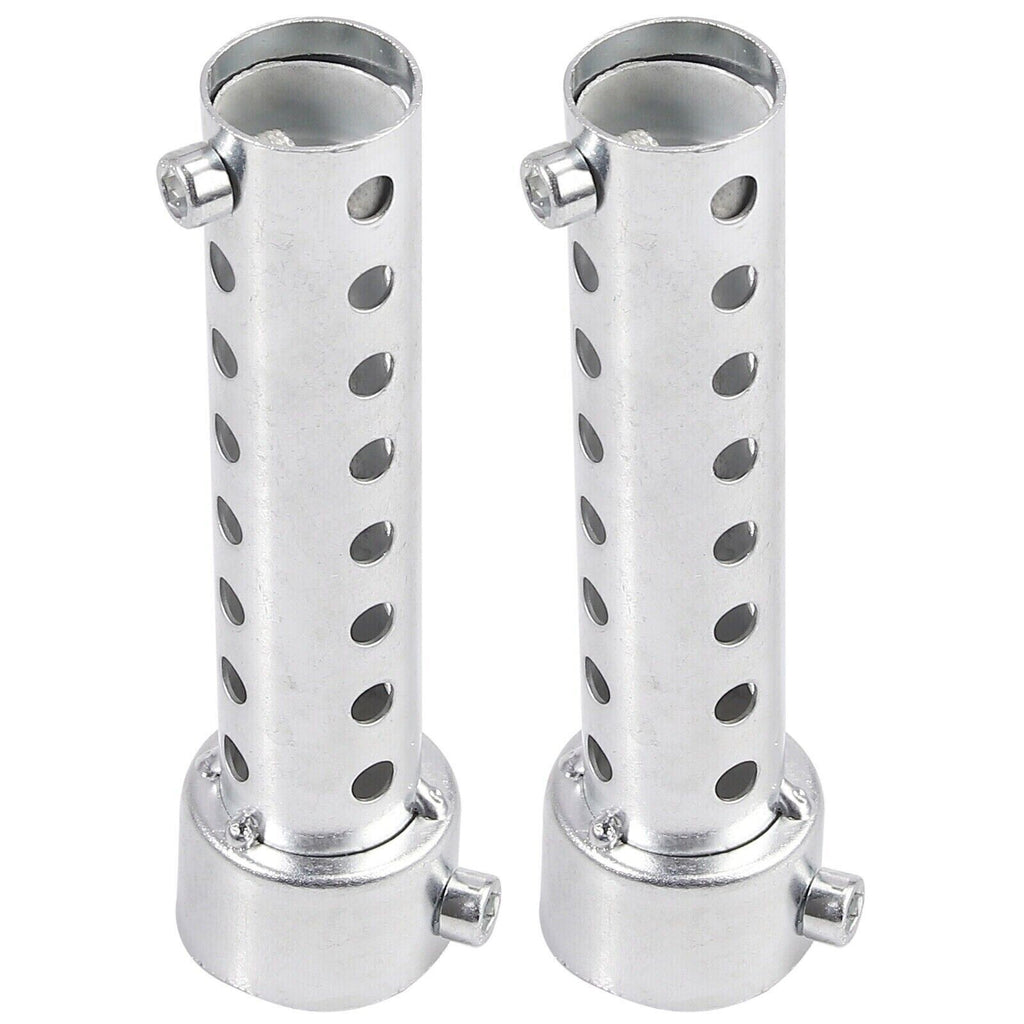 2X 35mm Universal Motorcycle Motorbike Exhaust Can Pipe Muffler Baffle DB Killer