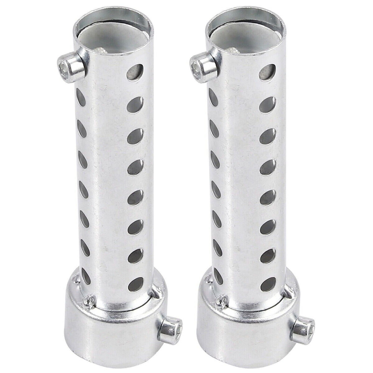 2X 35mm Universal Motorcycle Motorbike Exhaust Can Pipe Muffler Baffle DB Killer