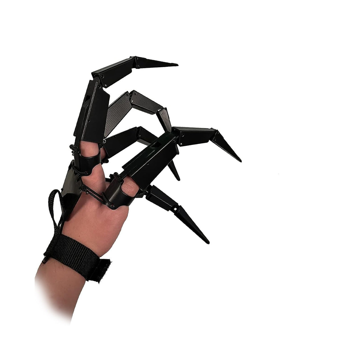 Mechanical Ghost Claw Articulated Flexible Finger Claw Gloves Halloween Cospaly