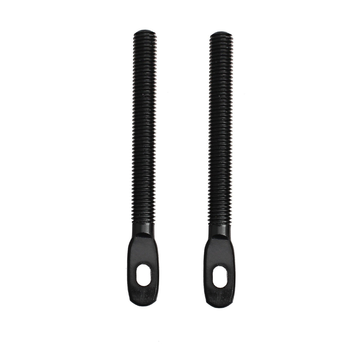 Pair Bonnet Pin Kit Competition Alloy, Brisca, Race, Rally BLACK