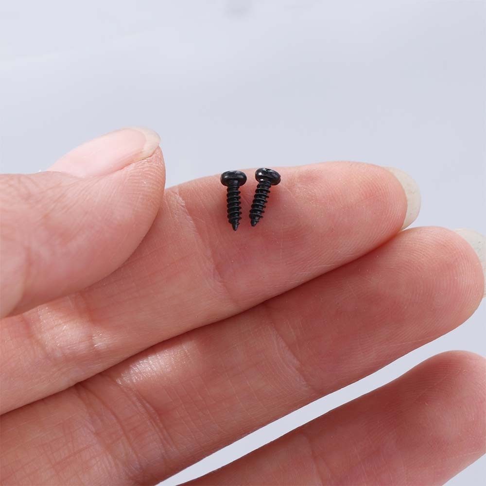 1000pcs Self Tapping Screws Computer Screw Small Phillips Pan Head Laptop Screws
