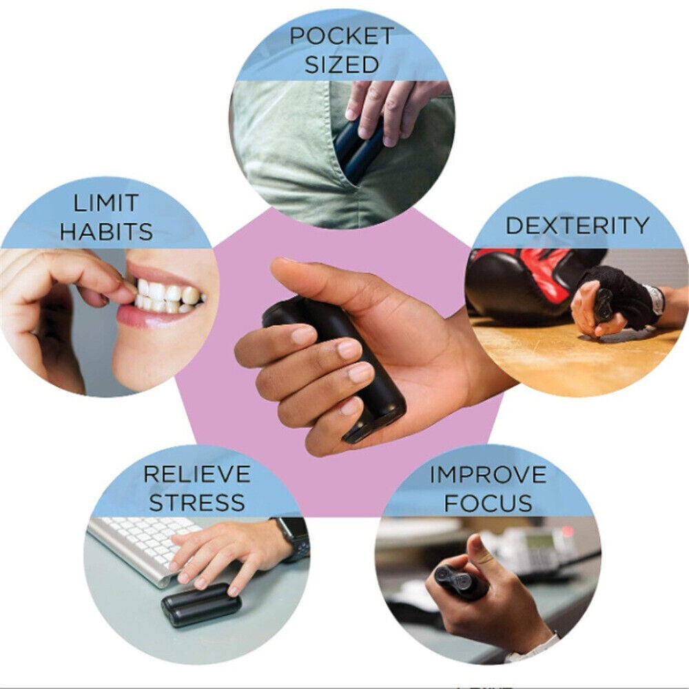 Roller Handheld Fidget Toy for Adults Relieve Stress, Anxiety, Tension Clarity