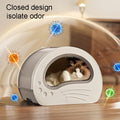 Large Automatic Cat Litter Tray Self Cleaning Box with UV Sterilization for Cats