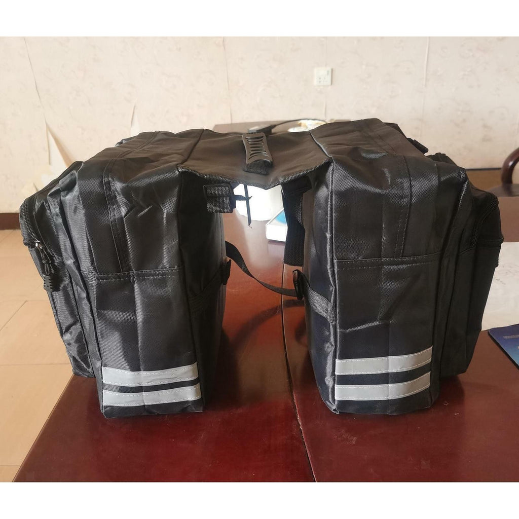 Waterproof Bike Double Panniers Bag MTB Rear Rack Storage Pack