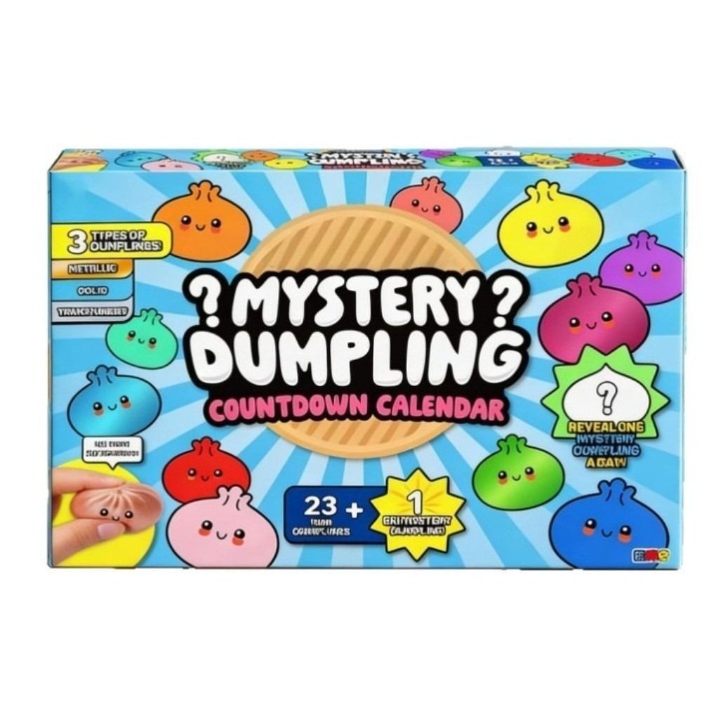 Slow Resilience Mystery Dumpling Advent Calendar  for Kids&Adults