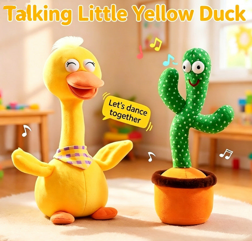 Cute Plush Funny Interactive Dancing Talking Toy （210 songs）