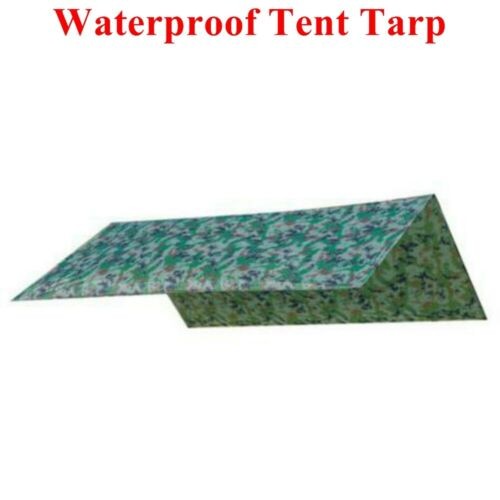 Waterproof Tent Tarp Rain Sun Shade Hammock Shelter Camping Picnic Pad Mat