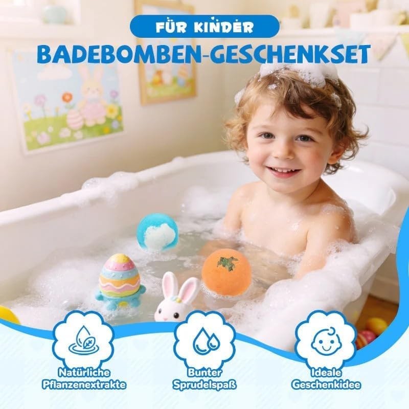 12pcs Bath Bomb Gift Set for Kids Colorful Bubble Bath Bomb with Surprise Inside