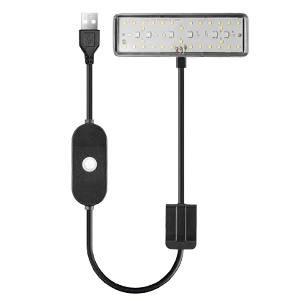 USB Aquarium LED Light Full Spectrum Aquatic Plant Grow Lamp Fish Tank Adjustabl