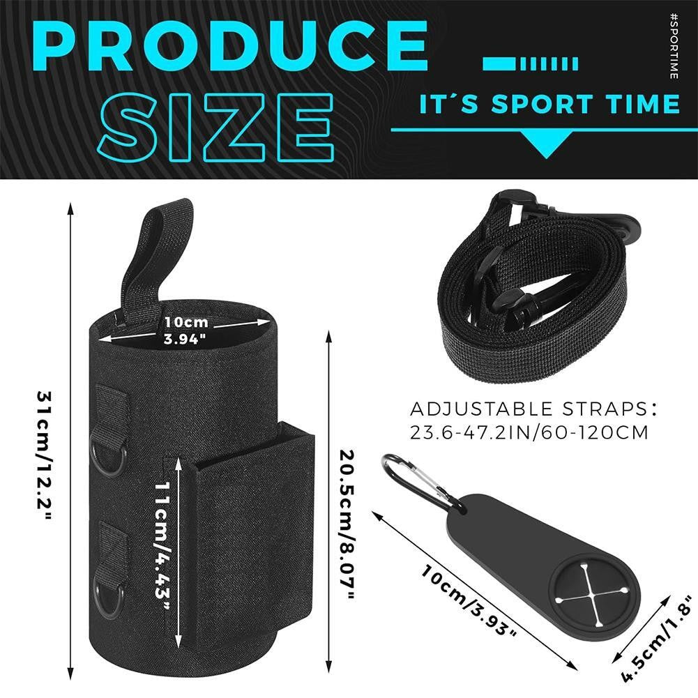 *Gym* Magnetic Bag Small for Men Water Bottle Bag for Fitness/Traveling/Sports